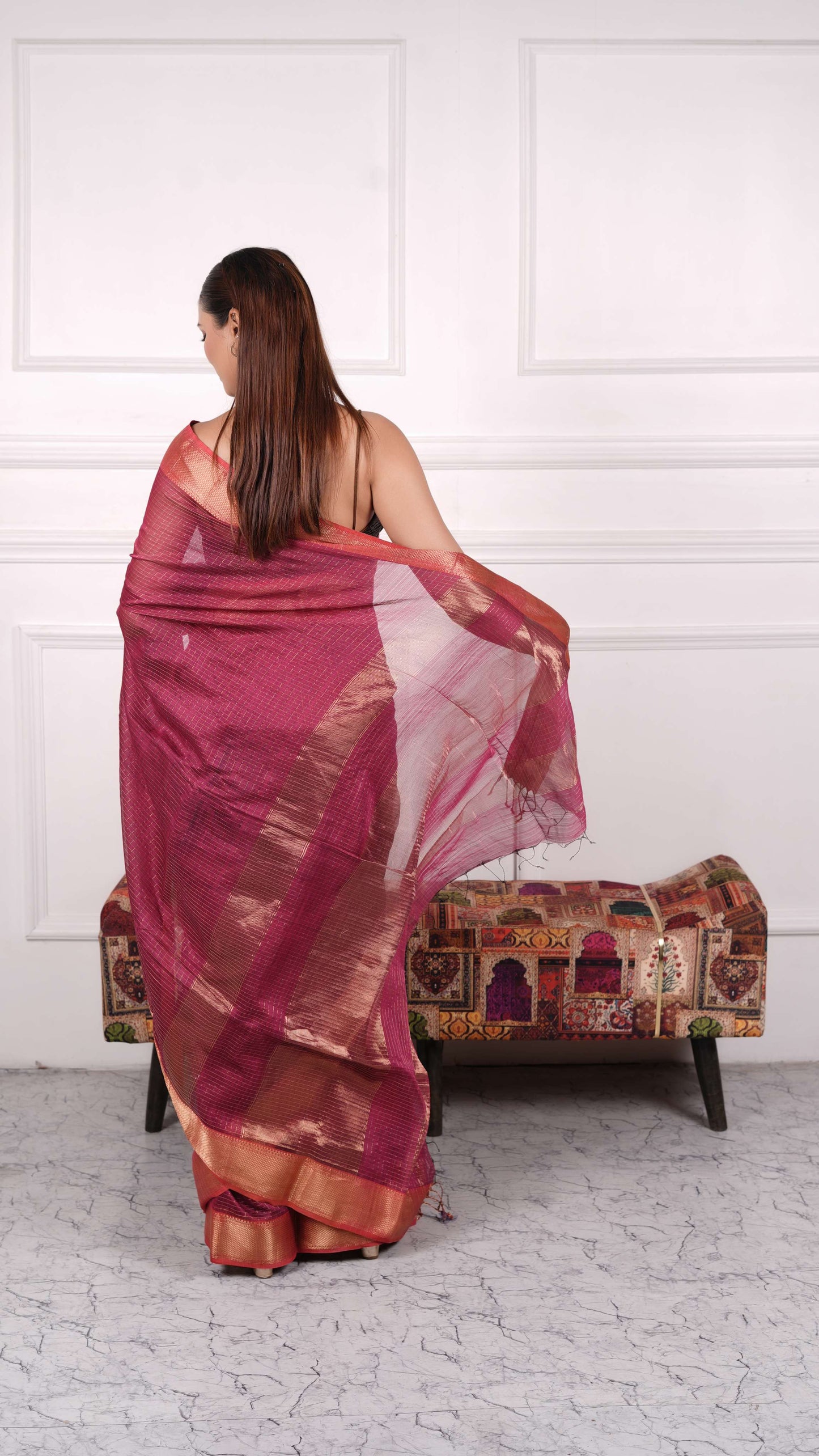 Maheshwar Saree
