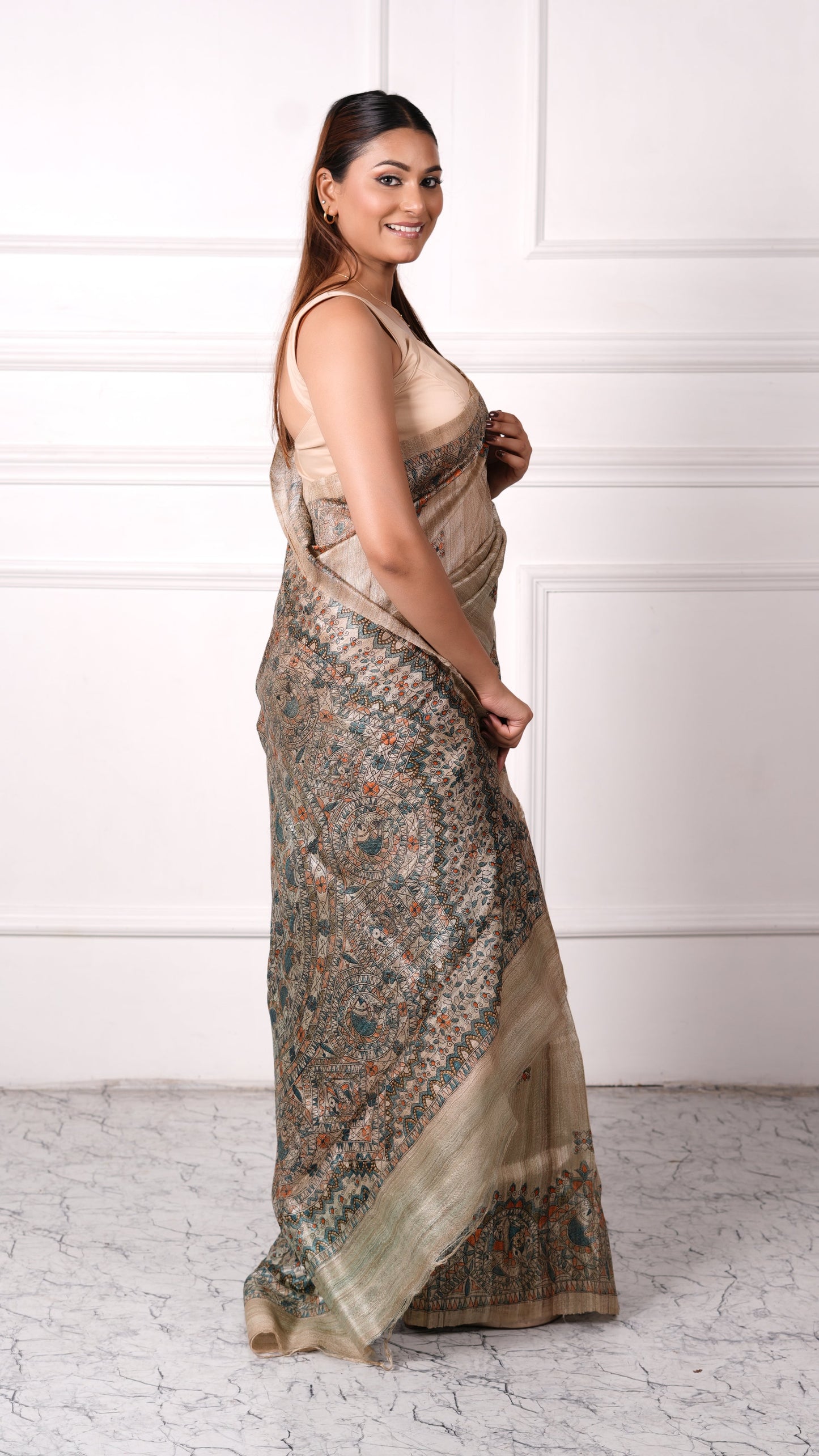 Madhubani Saree