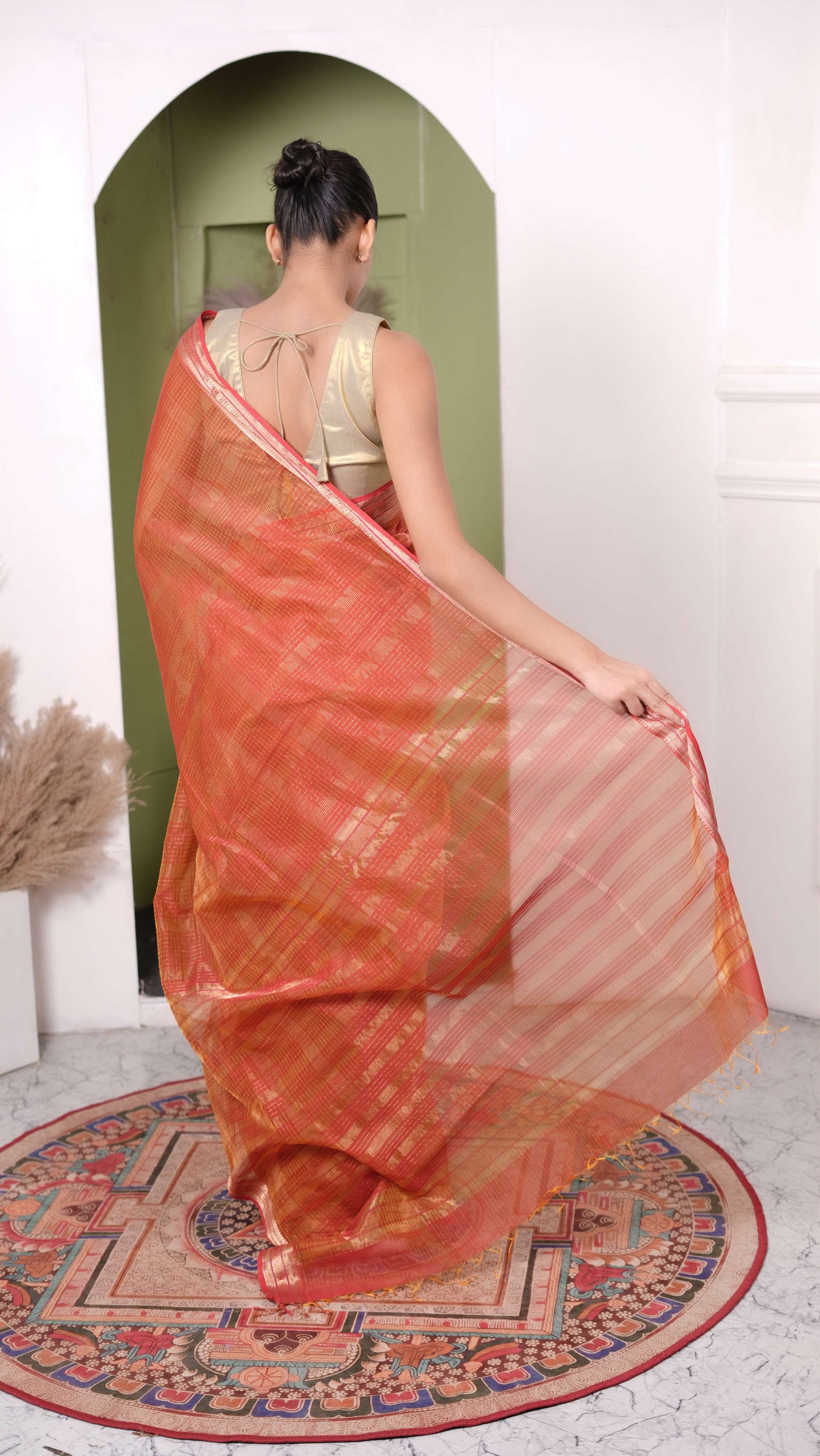Maheshwar Saree