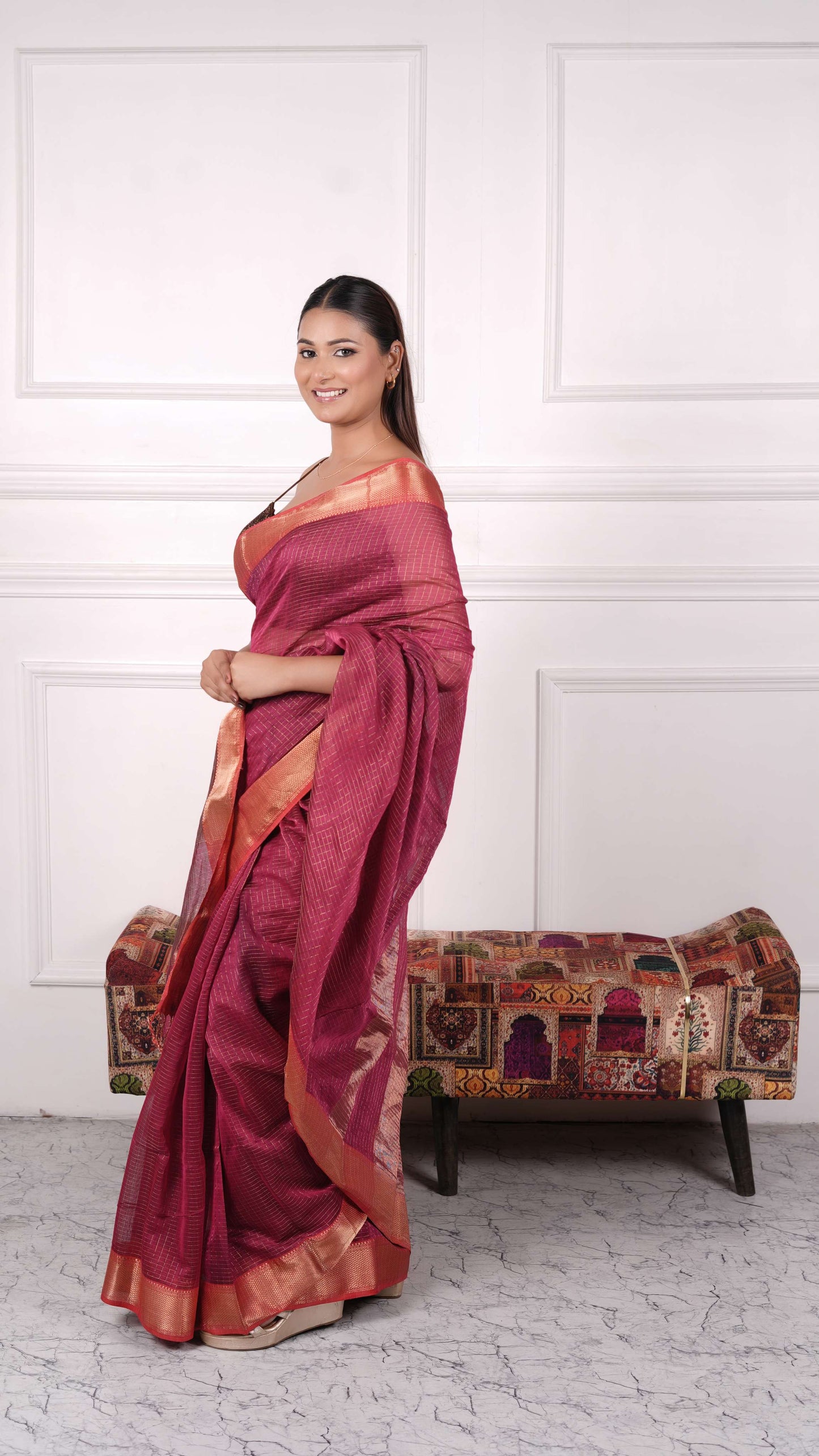 Maheshwar Saree