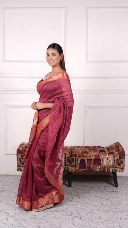 Maheshwar Saree