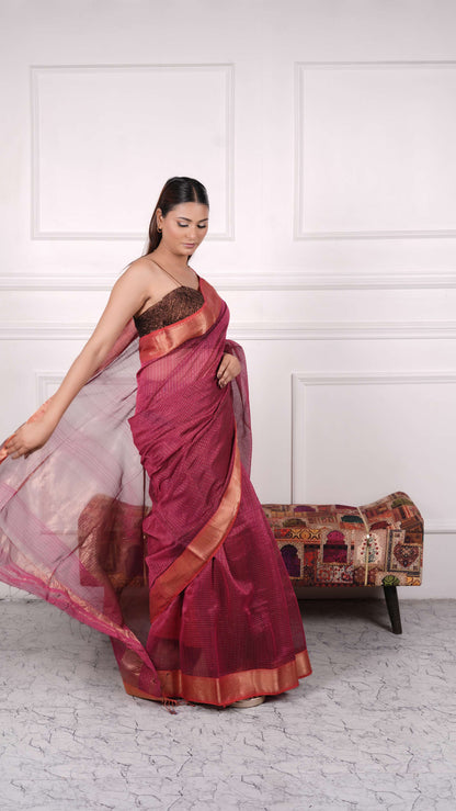 Maheshwar Saree