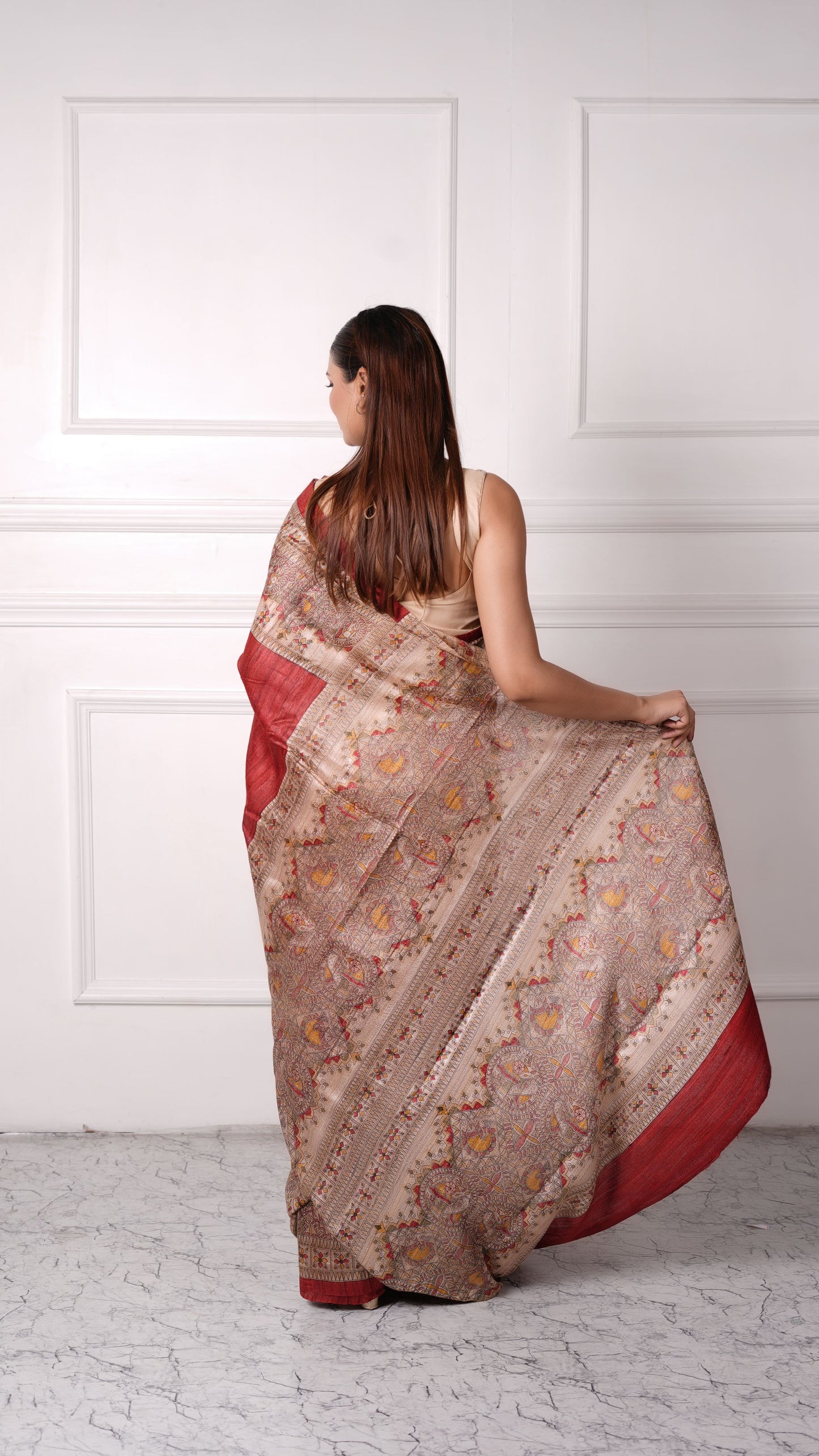 Madhubani Saree