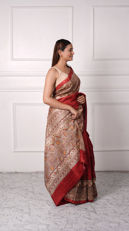 Madhubani Saree