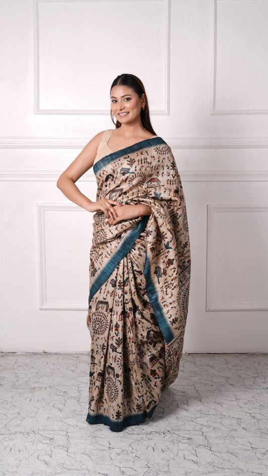 Madhubani Saree