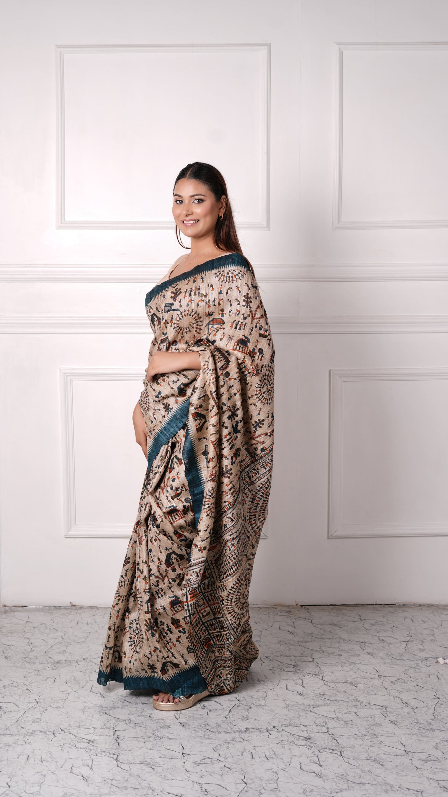 Madhubani Saree