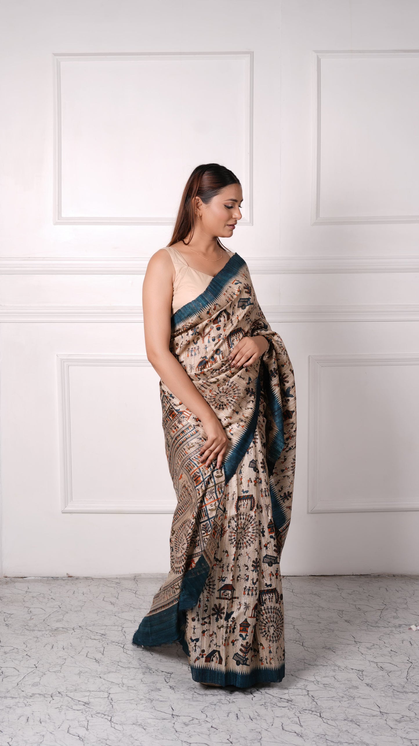 Madhubani Saree