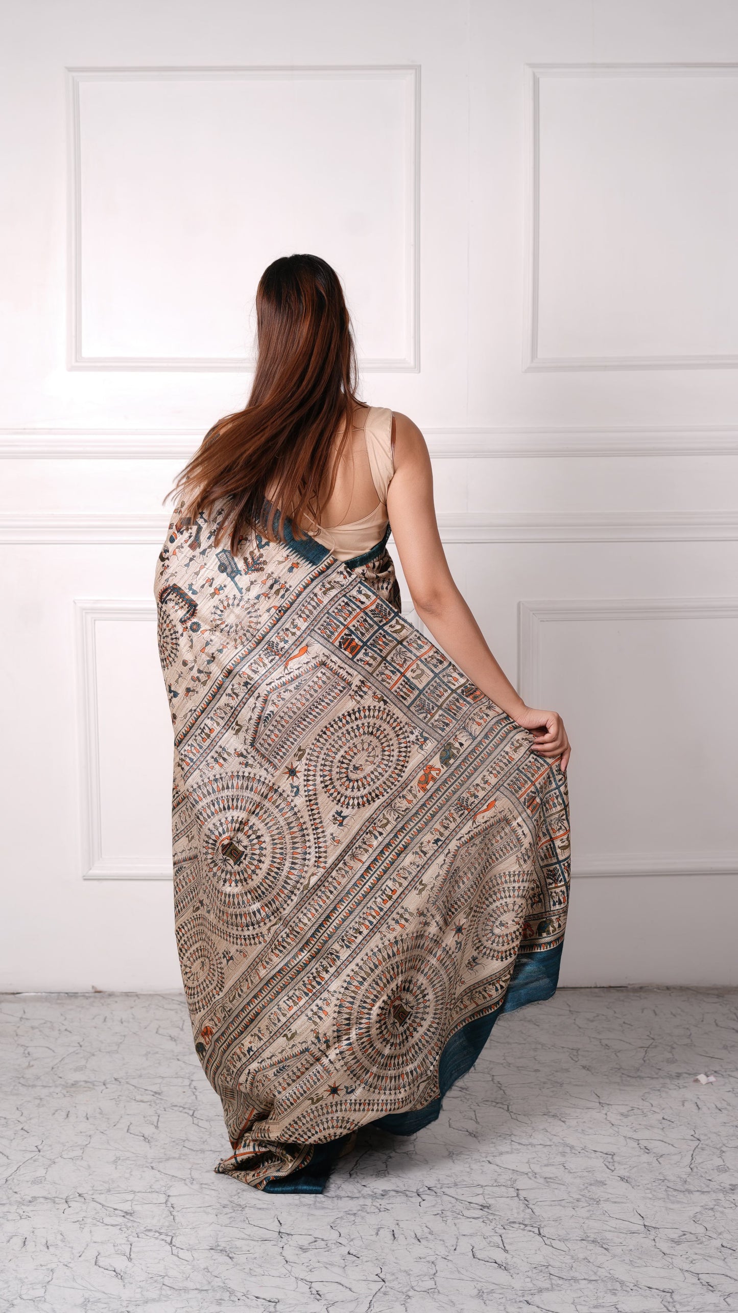 Madhubani Saree