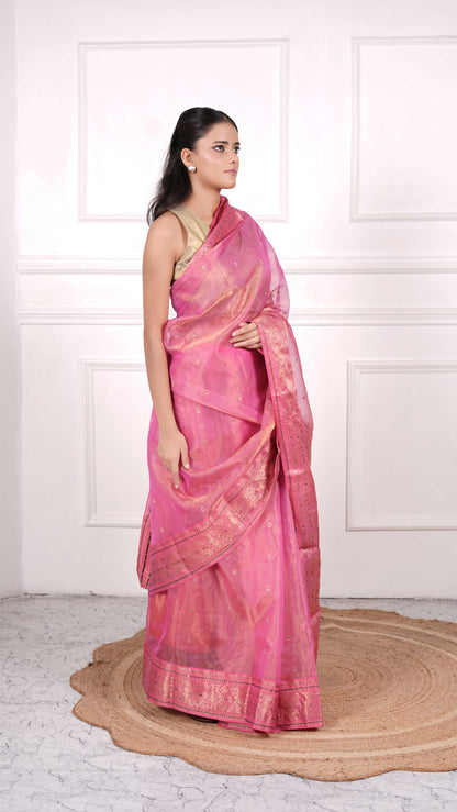 Chanderi Saree