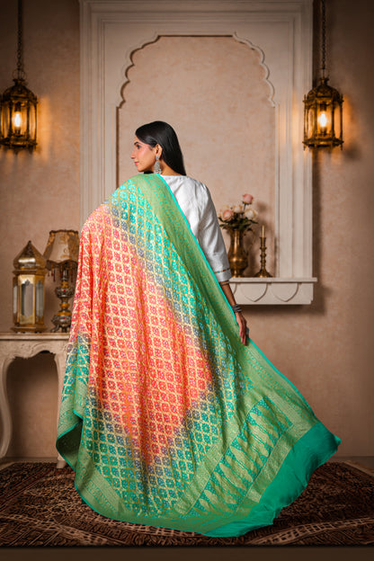 Madhumalti – Ombre Rai Bandhani Dupatta